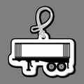 Semi Trailer Luggage/Bag Tag W/ Tab